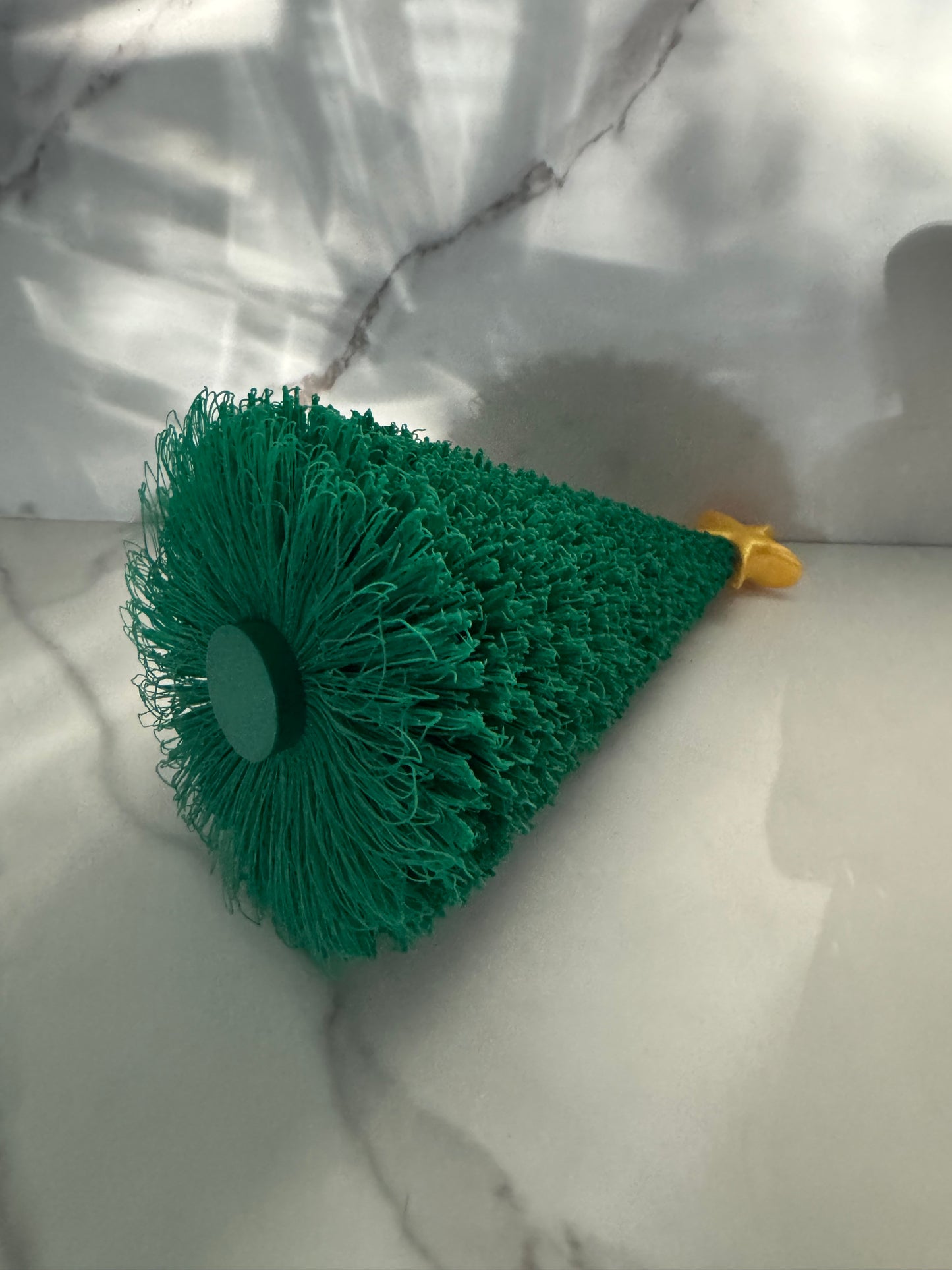 Christmas tree with base and star