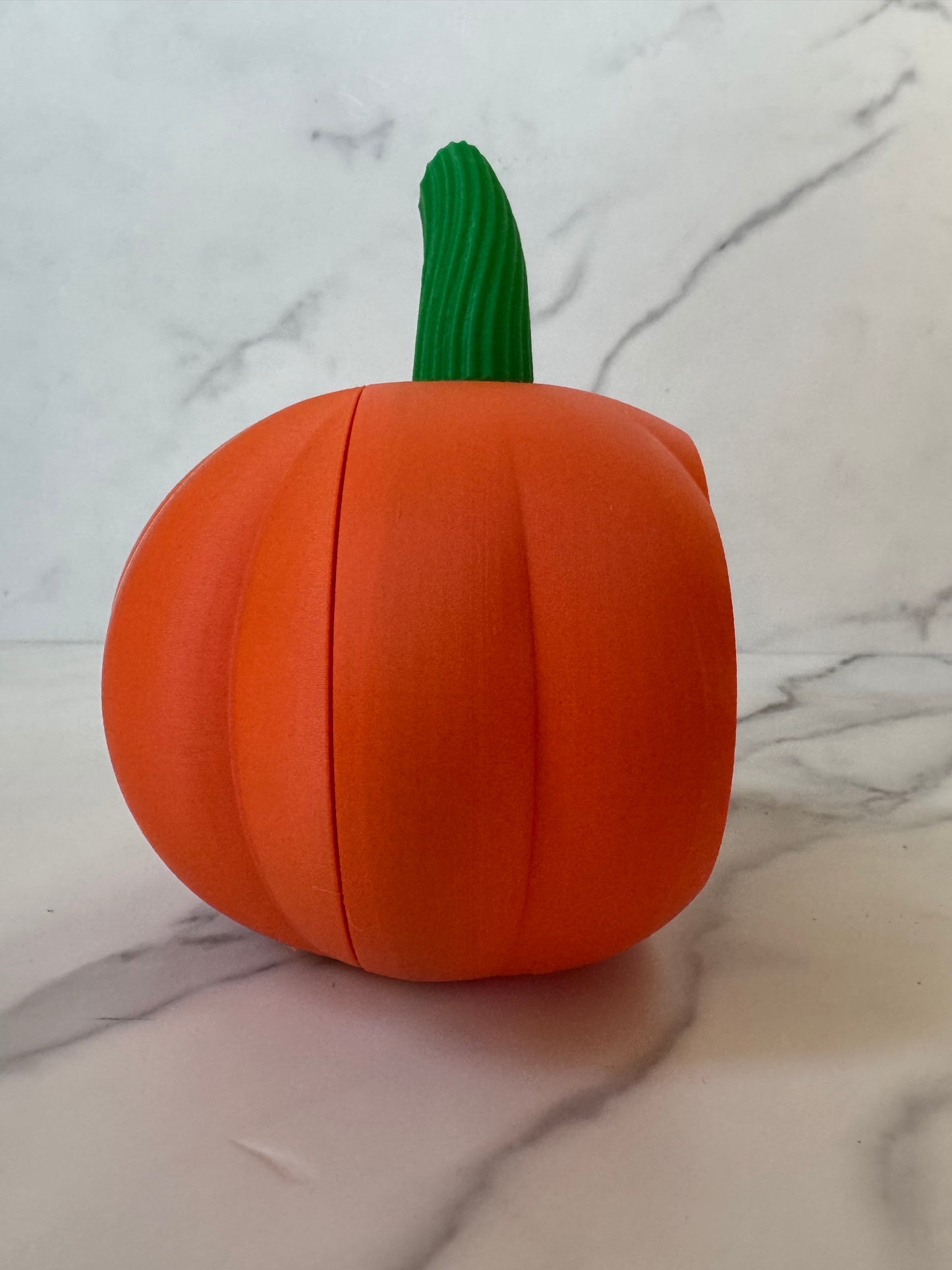 cemetery scene inside of pumpkin
