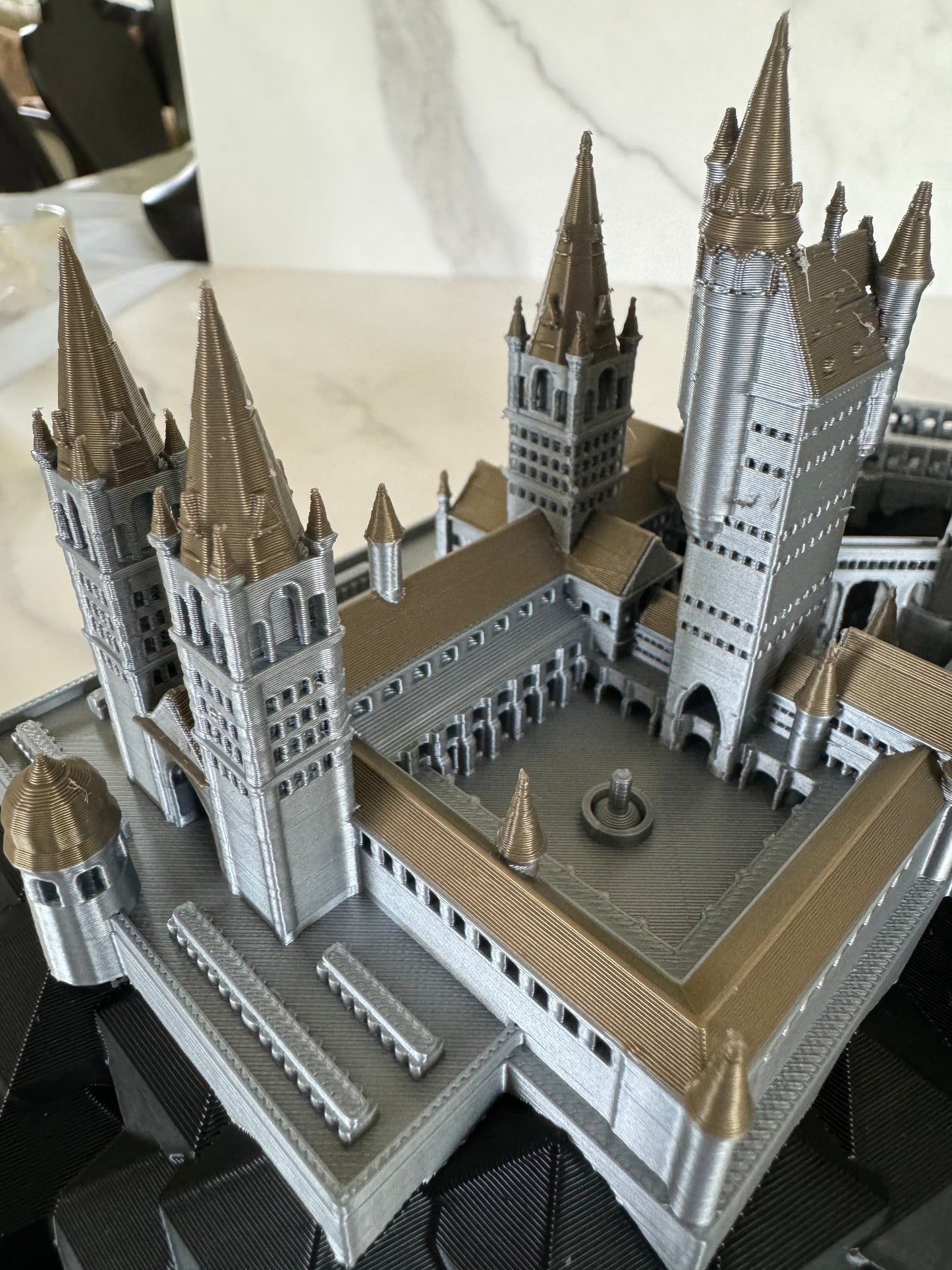 Hogwarts Castle from Harry Potter.