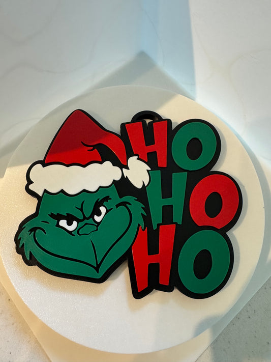 Grinch Ho-Ho-Ho sign