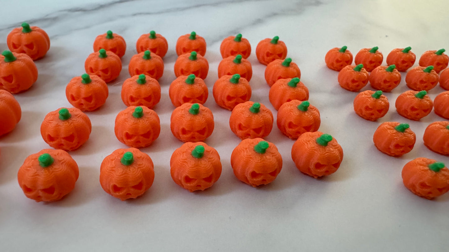 100 tiny pumpkins