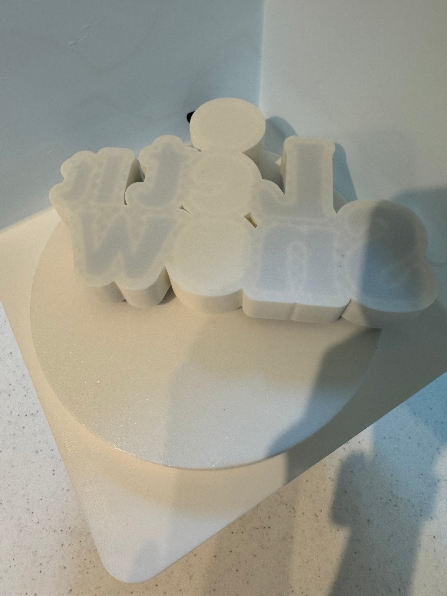 Let it Snow snowman sign