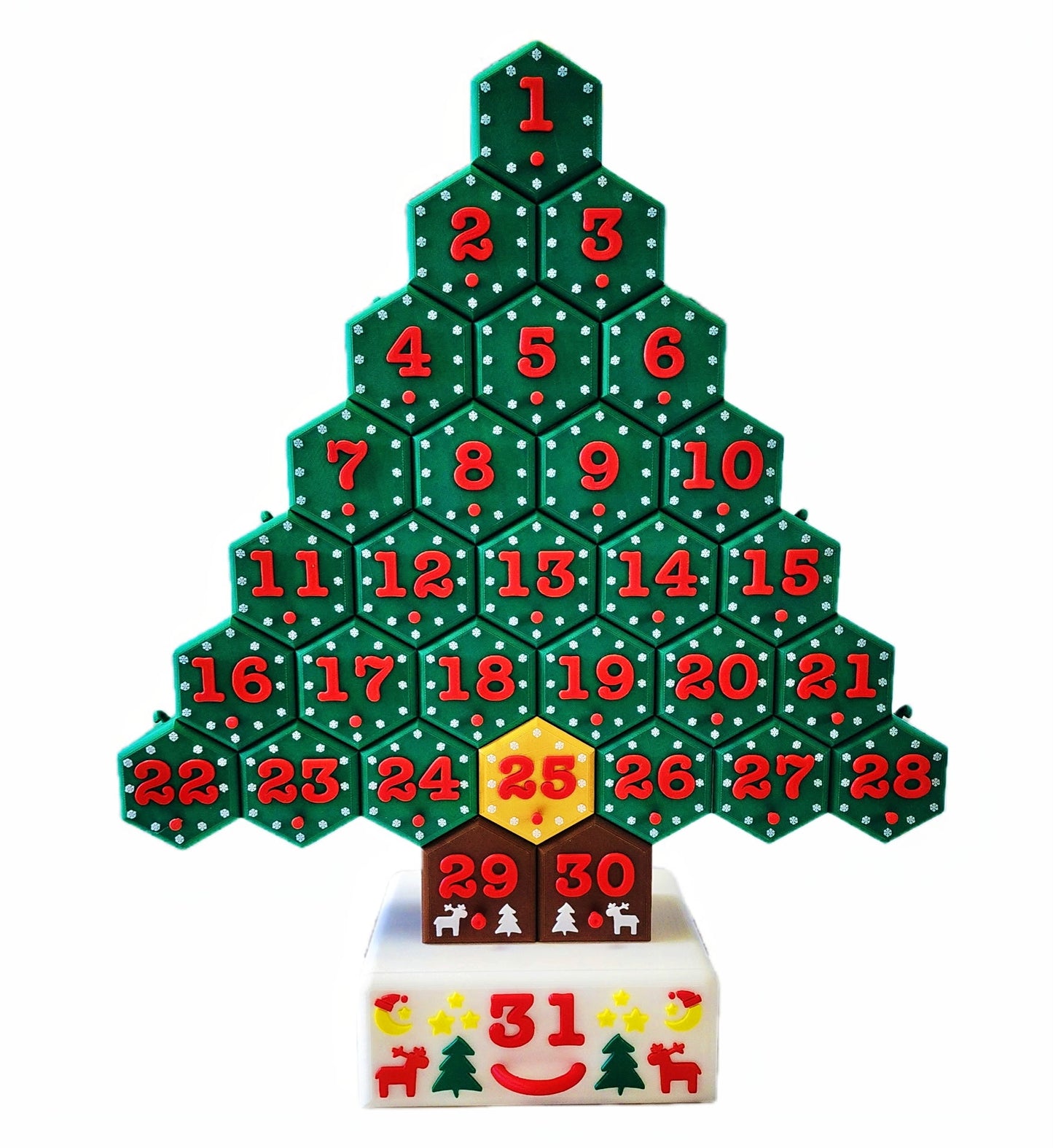 Christmas (New Year) Tree Advent Calendar