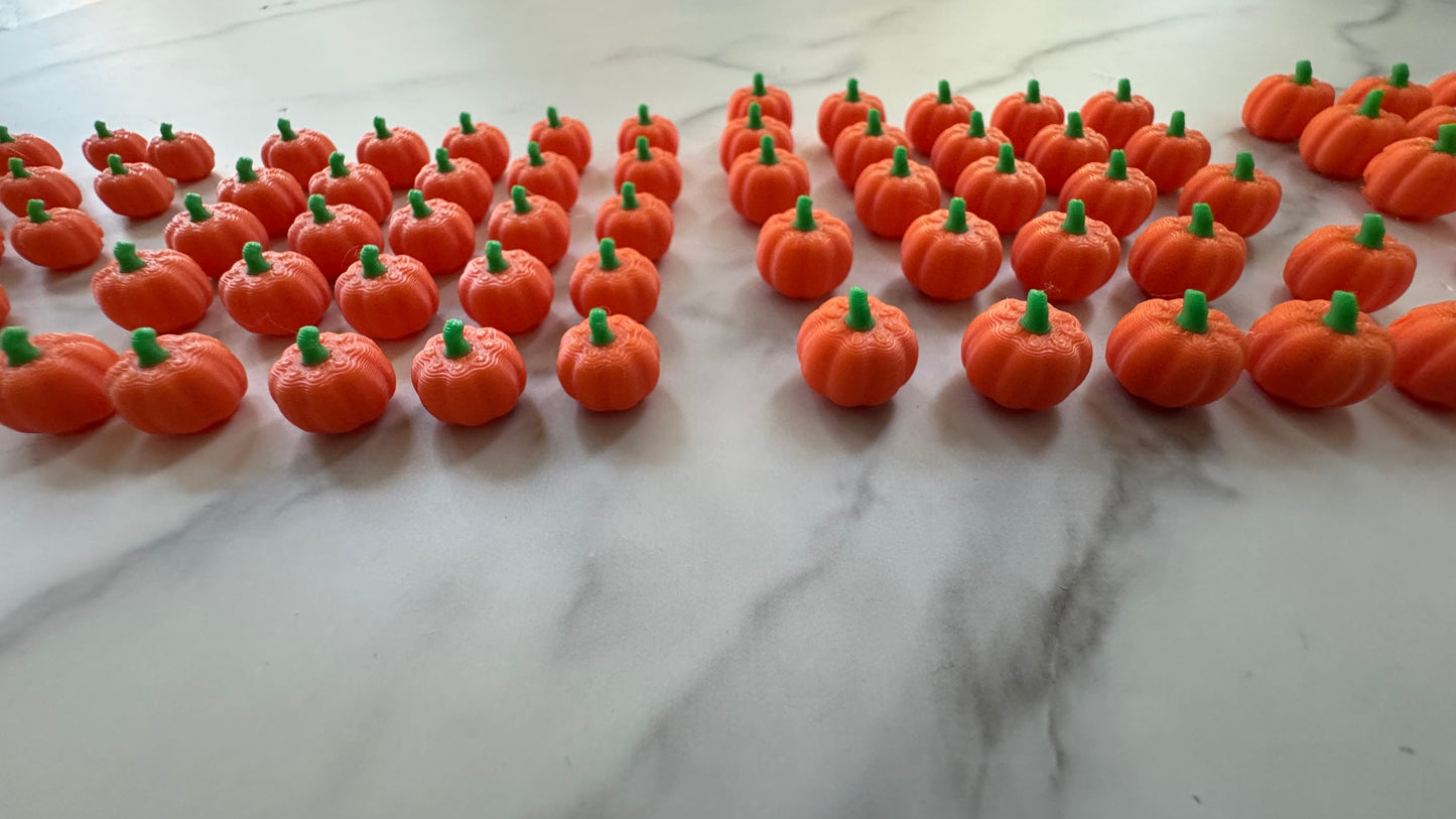 100 tiny pumpkins