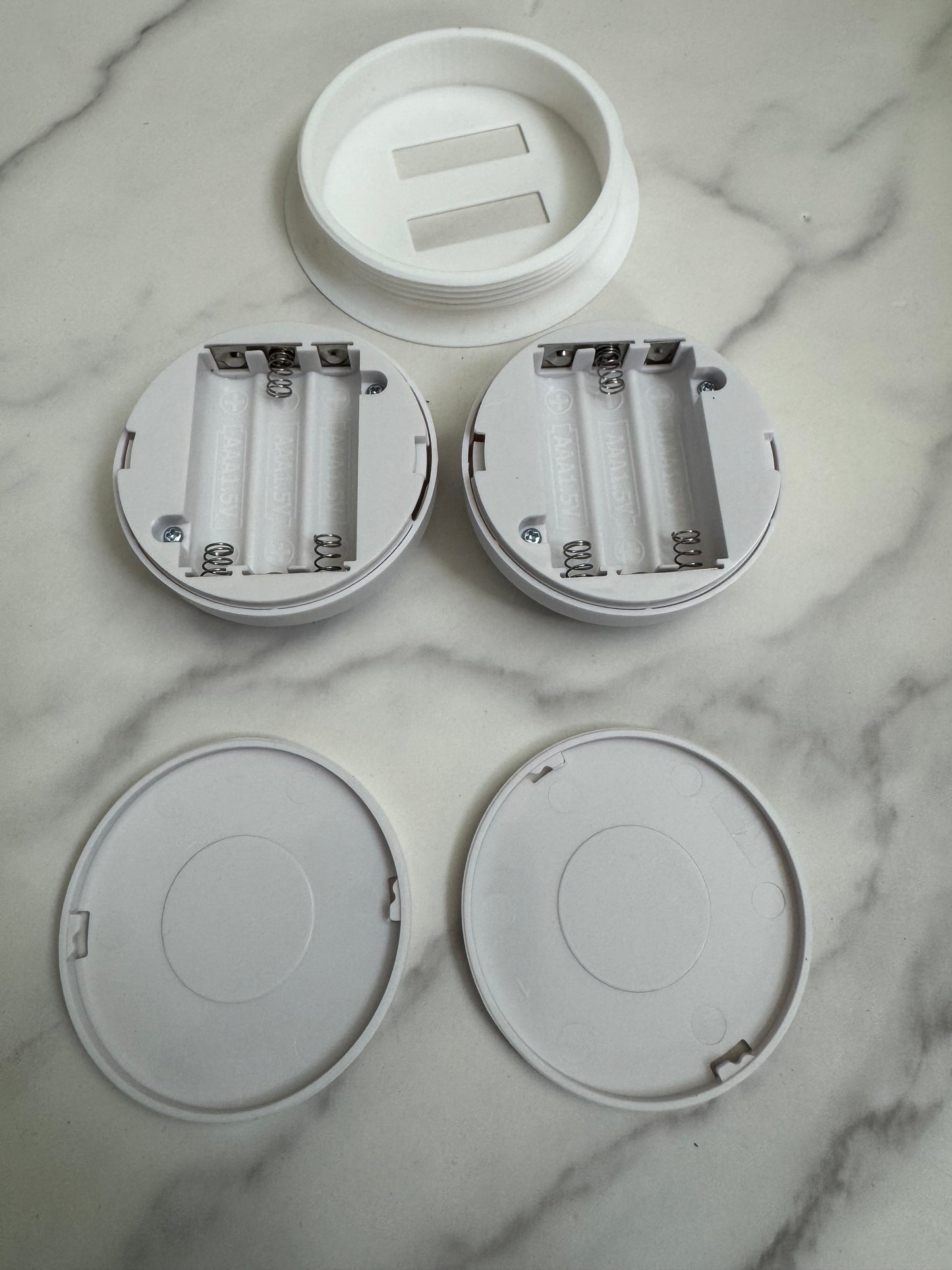 Christmas/Winter Village lit with lights remote for lights included