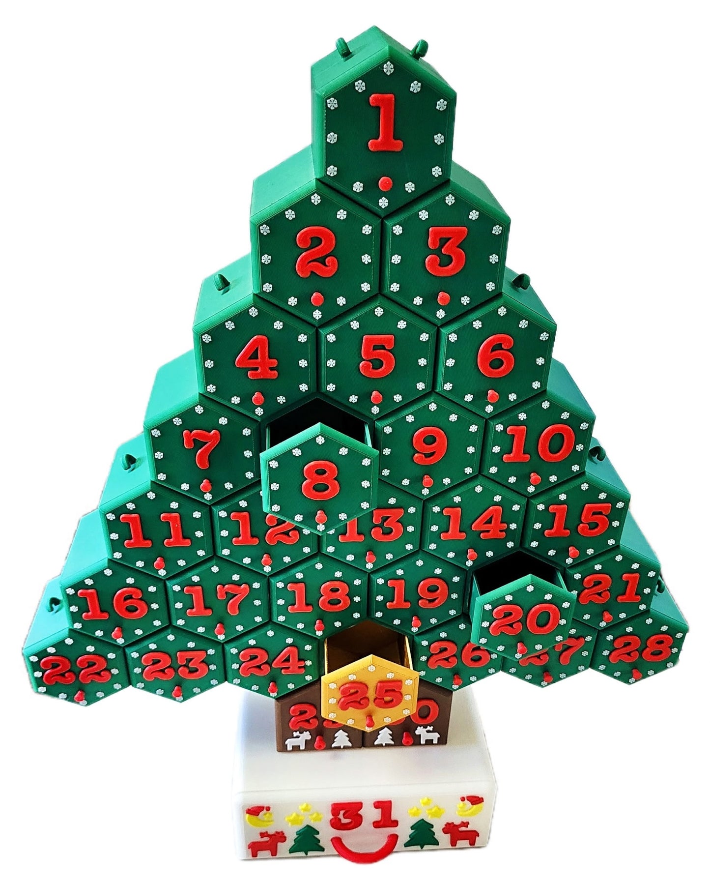 Christmas (New Year) Tree Advent Calendar