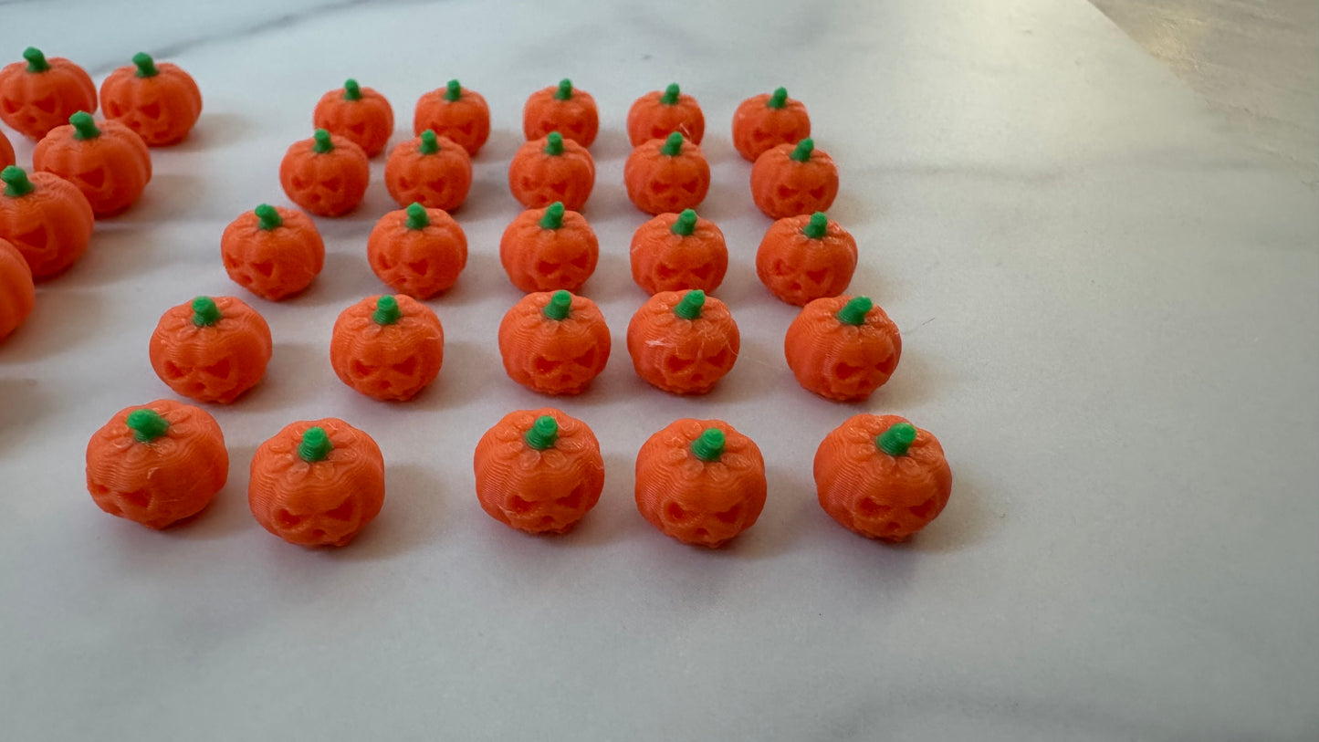 100 tiny pumpkins