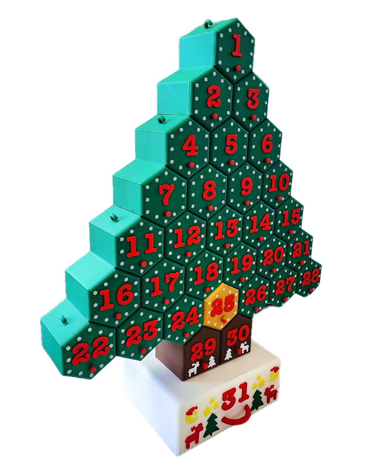 Christmas (New Year) Tree Advent Calendar