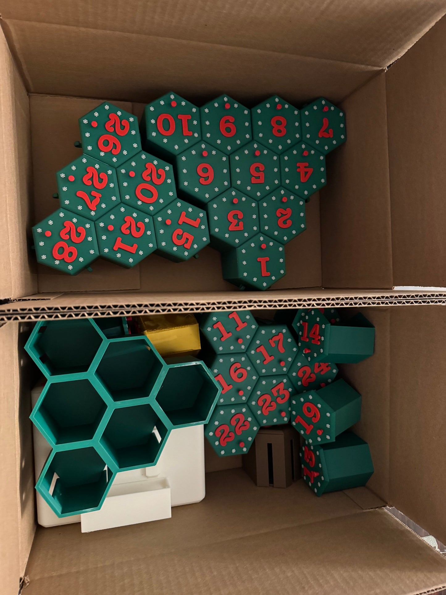 Christmas (New Year) Tree Advent Calendar