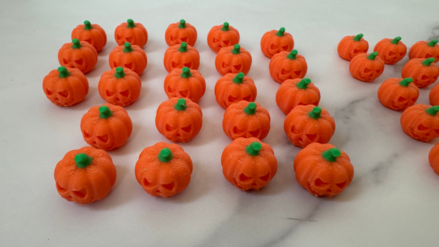 100 tiny pumpkins