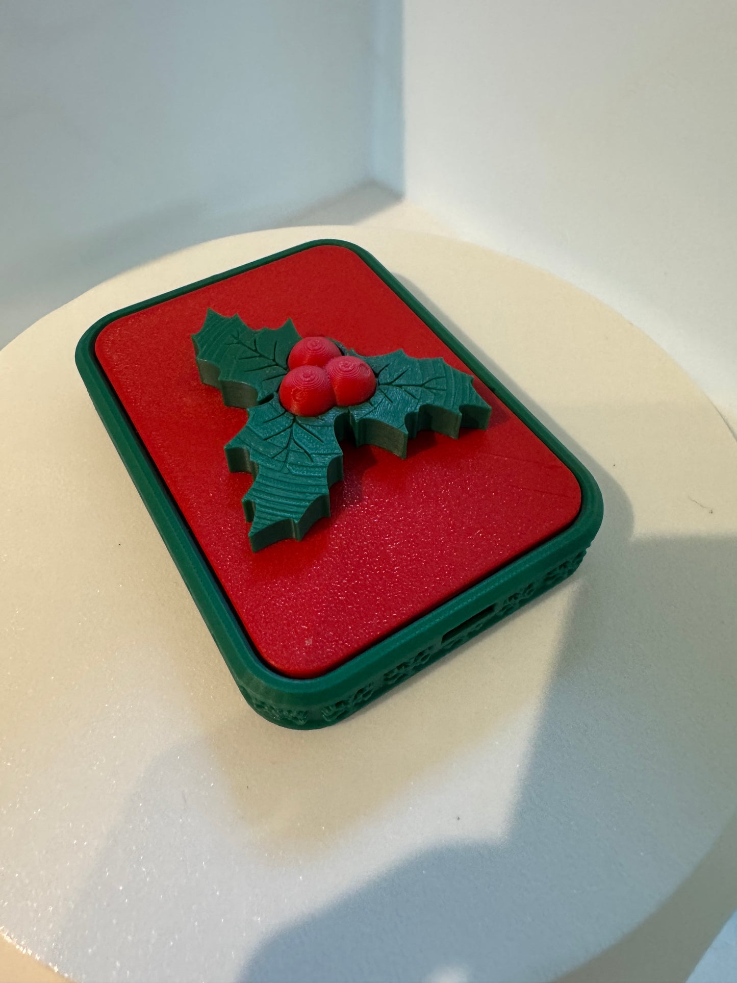 Mechanically Locking Christmas Gift Card Box