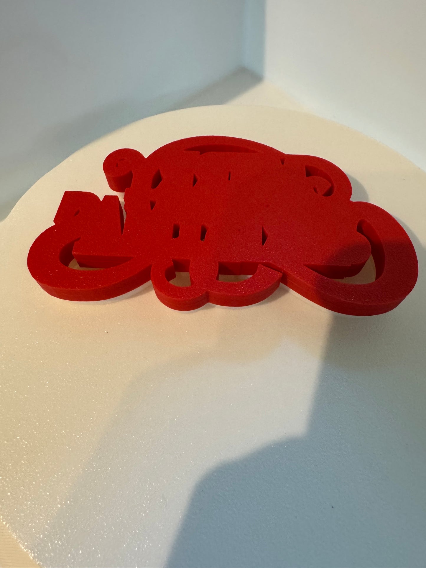 Merry Christmas typography sign