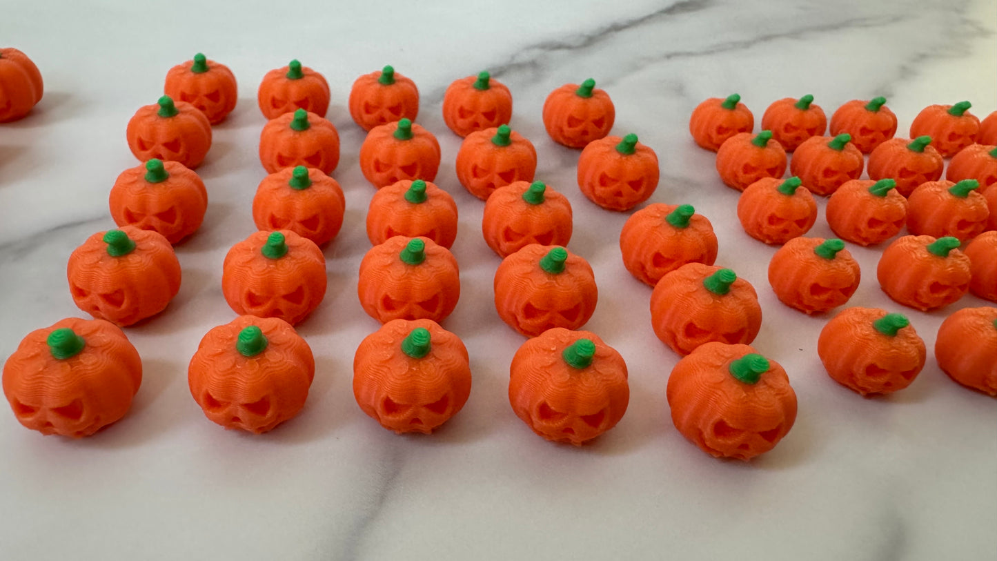 100 tiny pumpkins