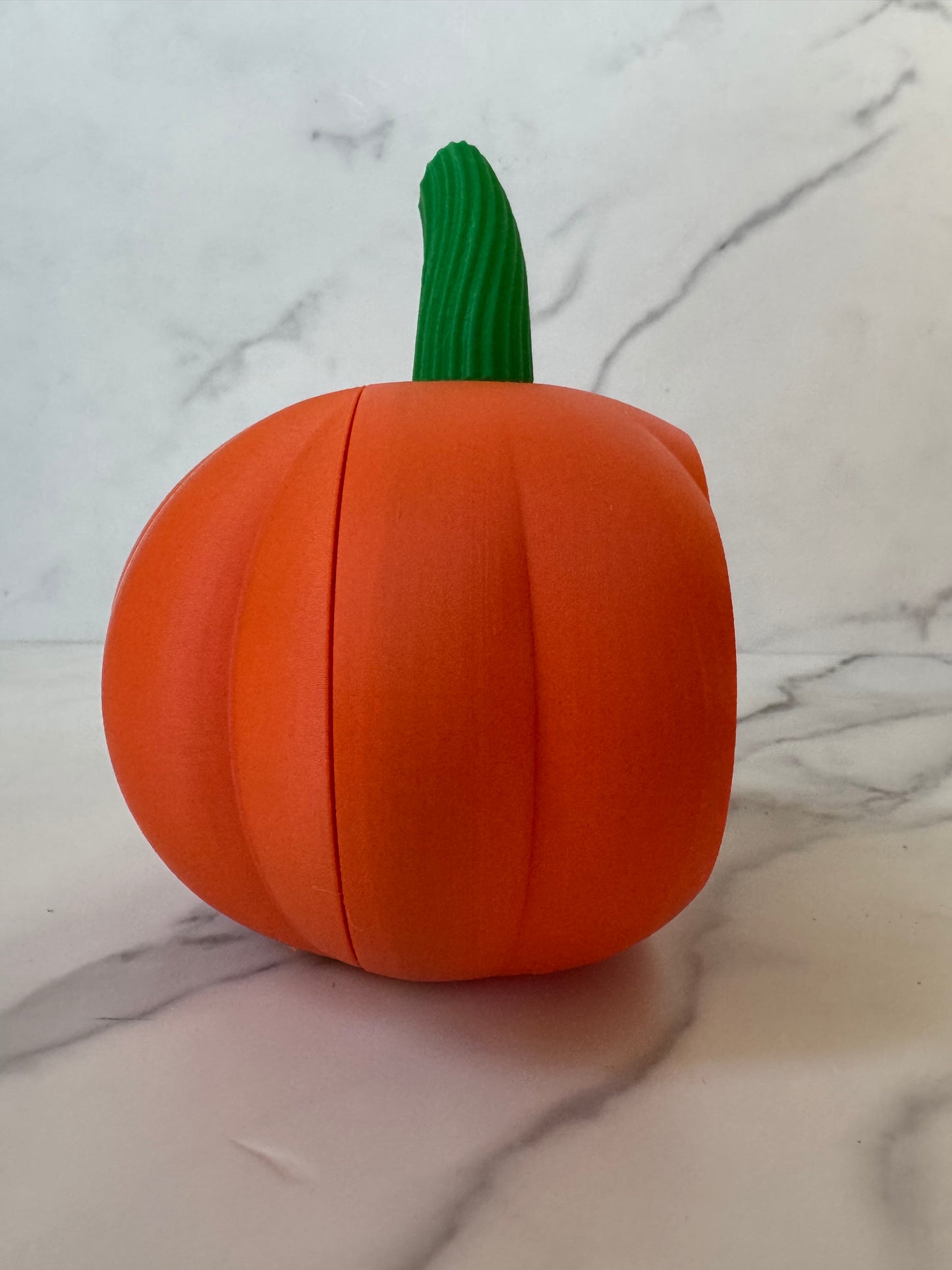 cemetery scene inside of pumpkin