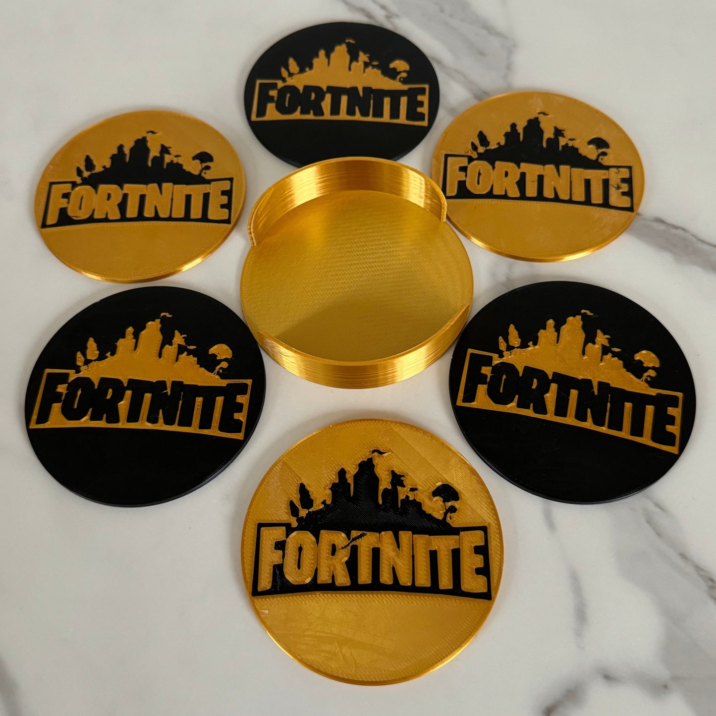 Fortnight coaster set