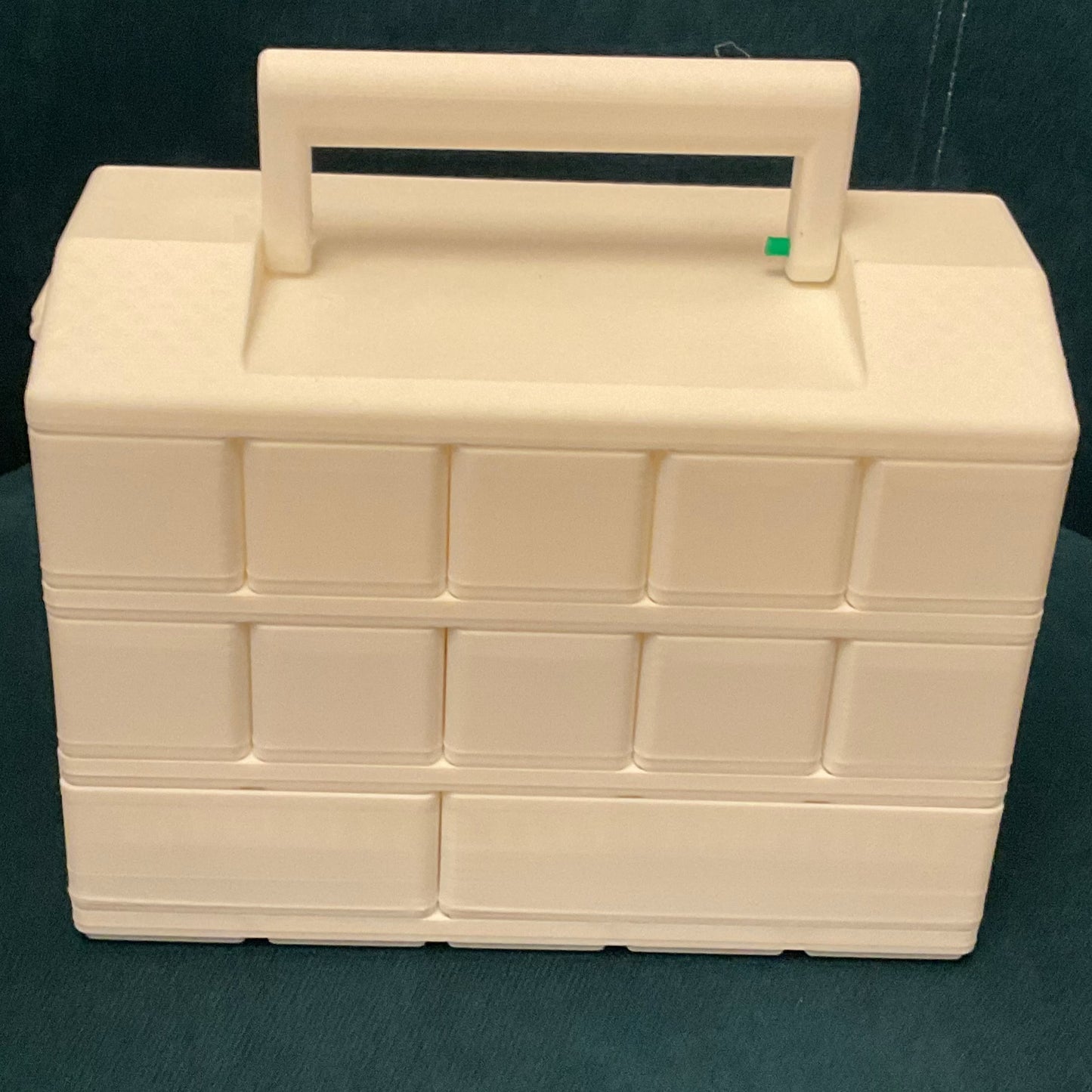 Small parts multi level storage box